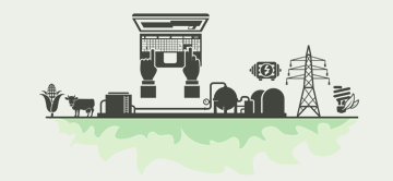 Control biogas digester